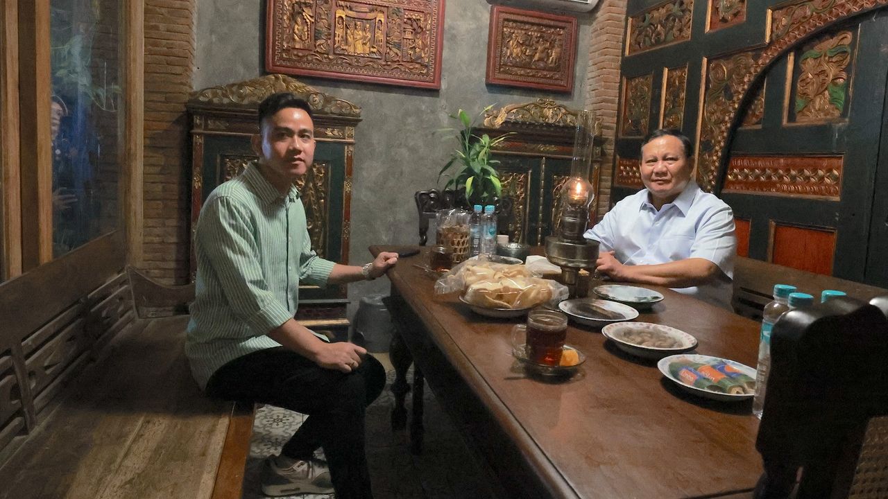 Rangkaian Pendaftaran Prabowo dan Anak Jokowi ke KPU Dimulai dari Kertanegara