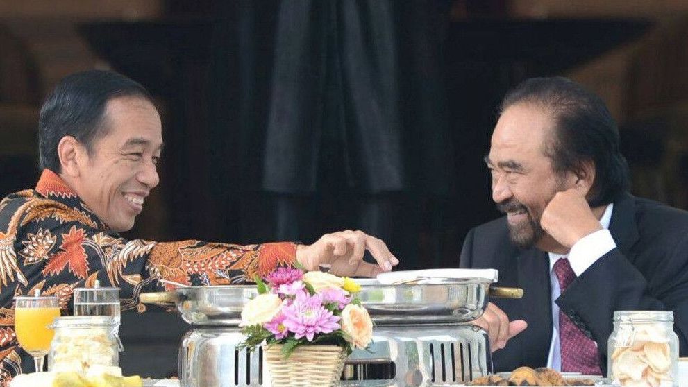 Ungkap Pertemuan di Istana, Surya Paloh: Saya Tidak Melihat Jokowi Berubah