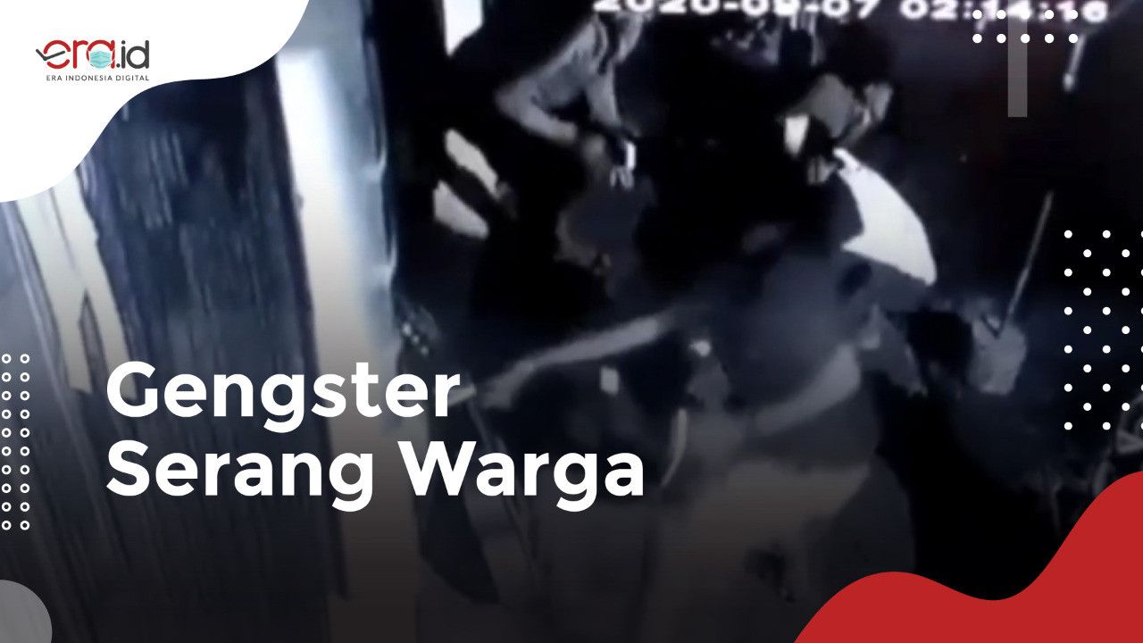Aksi Gangster di Jaktim: Serang Warga dengan Sajam dan Bawa Kabur Motor