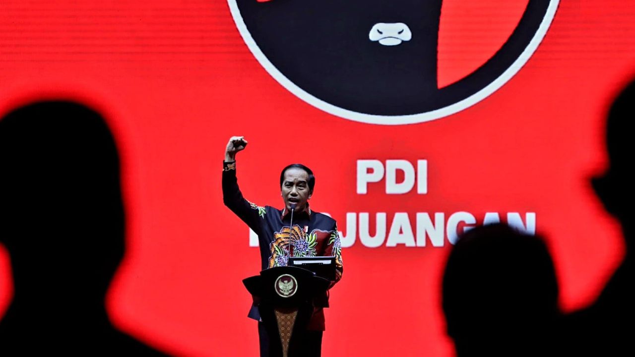 Tak Ada 'Kejutan' Nama Capres di HUT ke-50 PDIP, Jokowi: Ibu Megawati Tidak Grasa Grusu