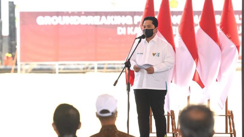 Erick Thohir: Smelter Freeport di Gresik Bisa Hasilkan 35 Ton Emas Per Tahun