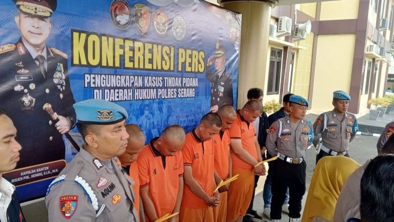 Polres Serang Tetapkan 5 Orang Tersangka Kasus Pengeroyokan Humas KLH dan Wartawan