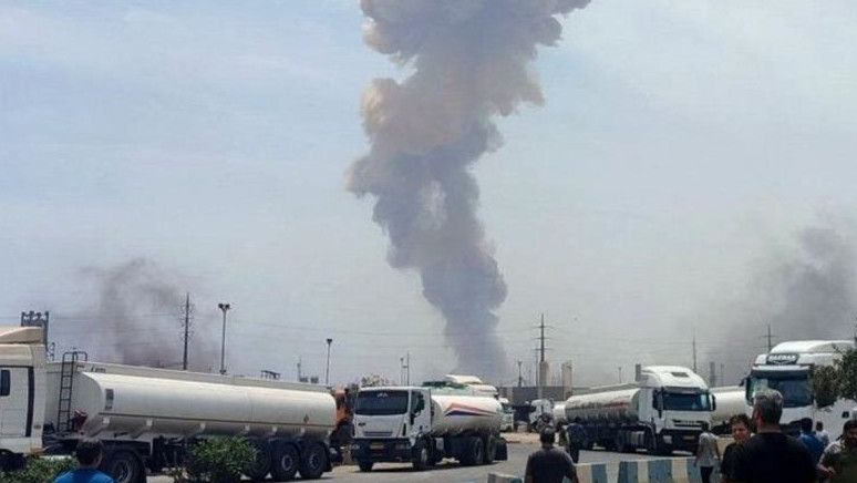 Jumlah Korban Akibat Ledakan Pelabuhan Shahid Rajaee Iran Bertambah Jadi 25 Orang