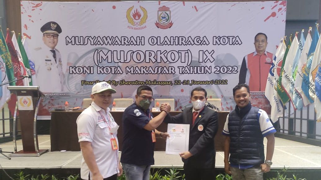 Ahmad Susanto Melenggang Mulus ke Kursi Ketua KONI Makassar