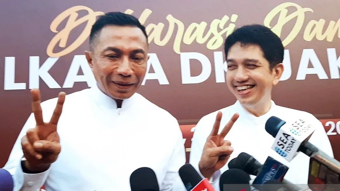 Dharma Pongrekun Doakan Pramono Anung Jadi Presiden RI Saat Debat Cagub-Cawagub DKI 2024