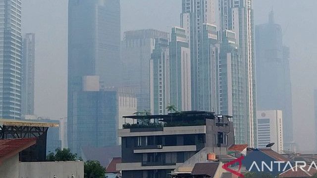 Kualitas Udara Jakarta Tembus Indeks 193, Kota Paling Berpolusi di Indonesia