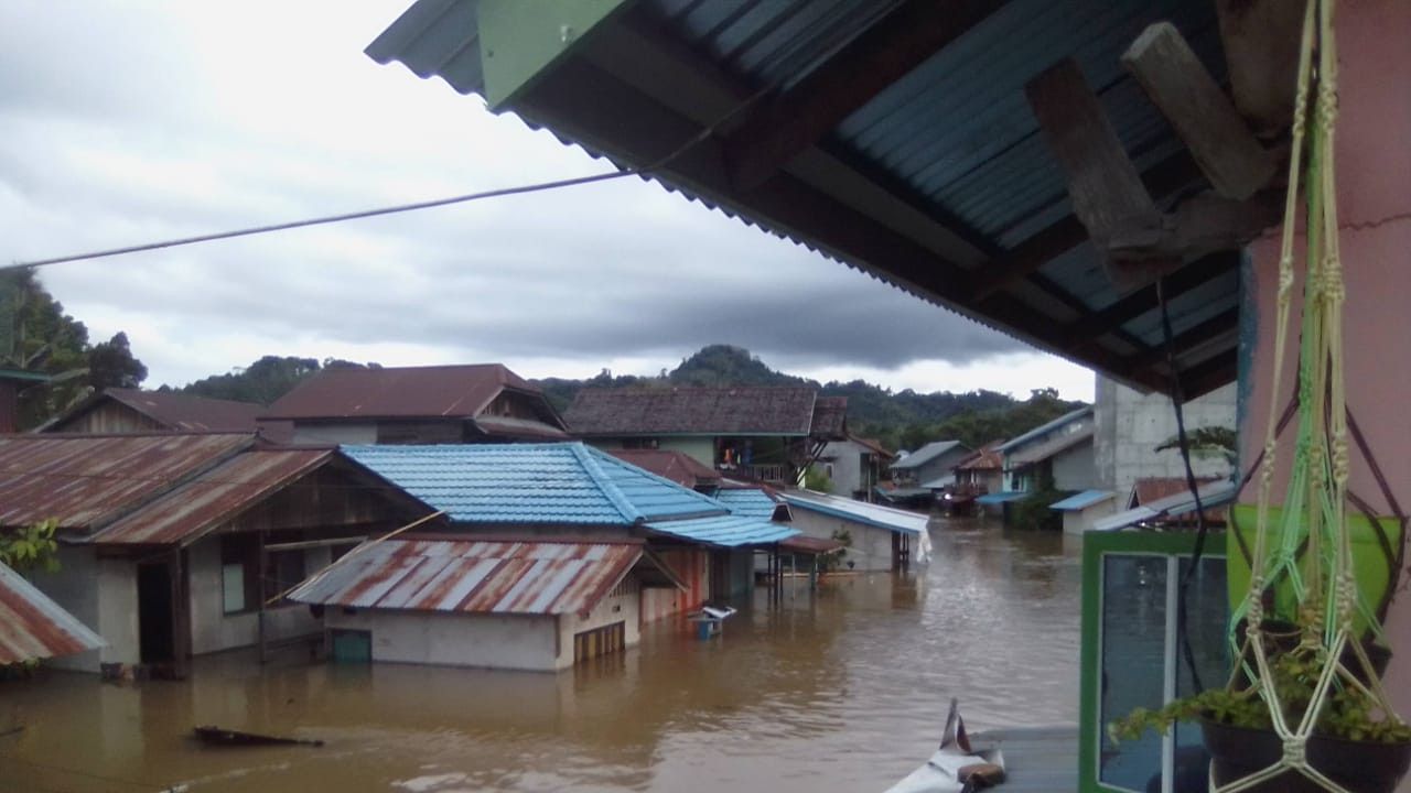 Banjir Kembali Terjadi di Melawi Kalbar Telan Korban Jiwa Satu Warga