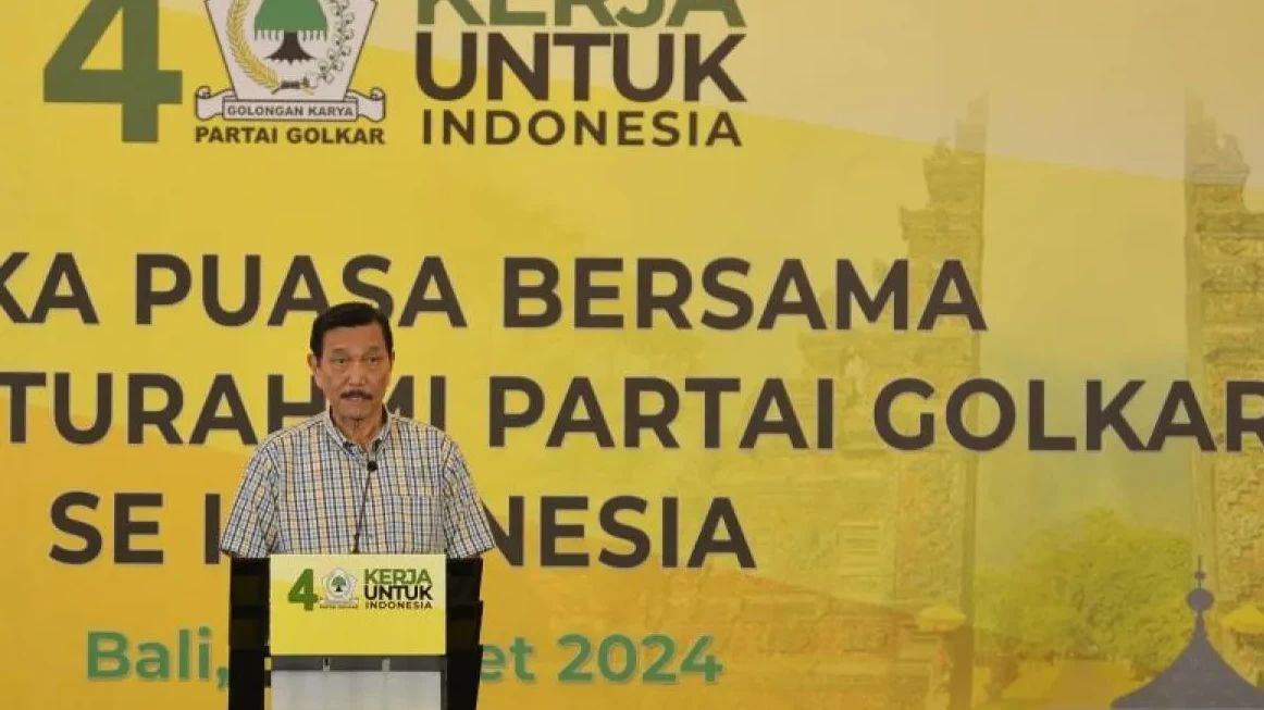 Isu Munaslub Gulingkan Airlangga, Luhut Minta Kader Solid: Jangan Pernah Golkar Diatur Orang Luar