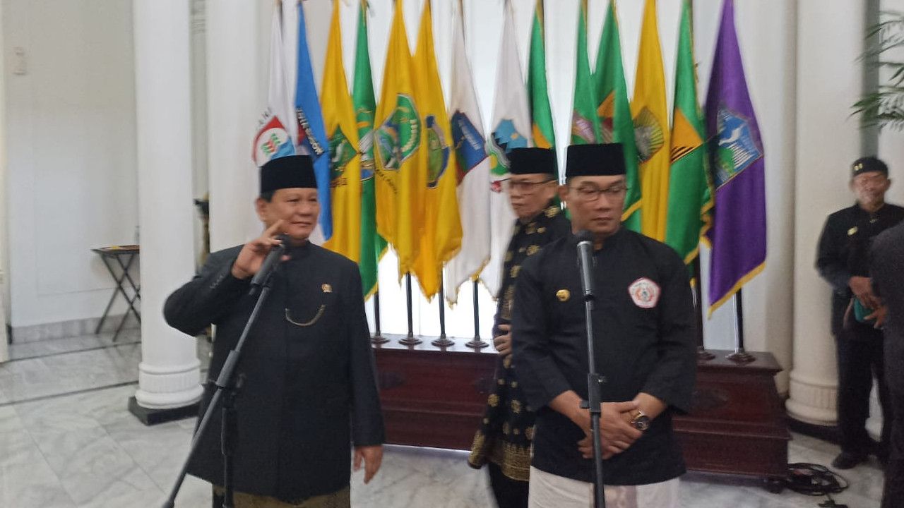 Mesranya Prabowo dan Ridwan Kamil Berbalas Pantun, Sinyal Duet di 2024?