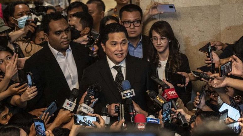 Ketum PSSI Erick Tohir Akan Bentuk Komite Ad Hoc Suporter dan Infrastruktur