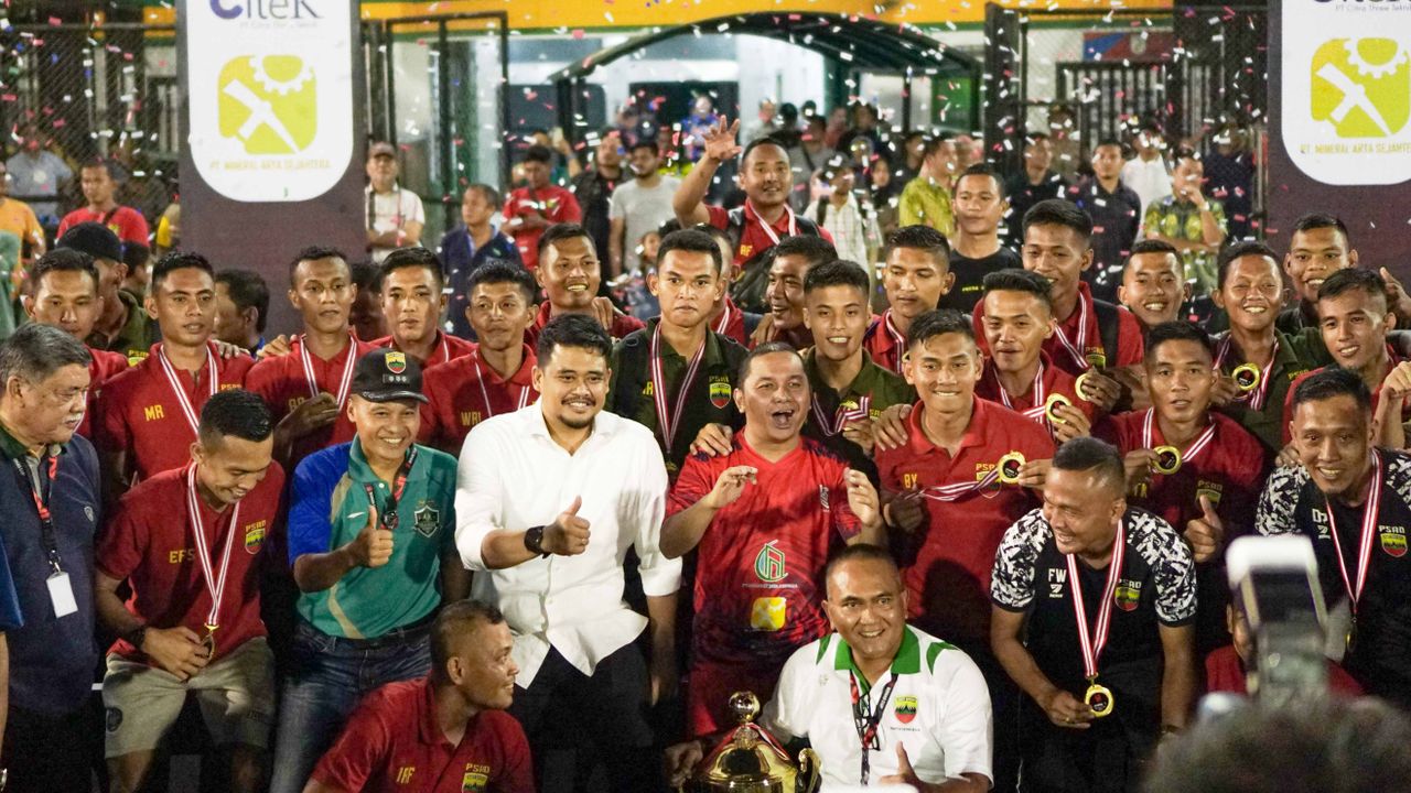 PSAD Juara Bonas Cup 2022, Bobby Nasution: Berharap Lahir Talenta Sepak Bola Andal dari Sumut