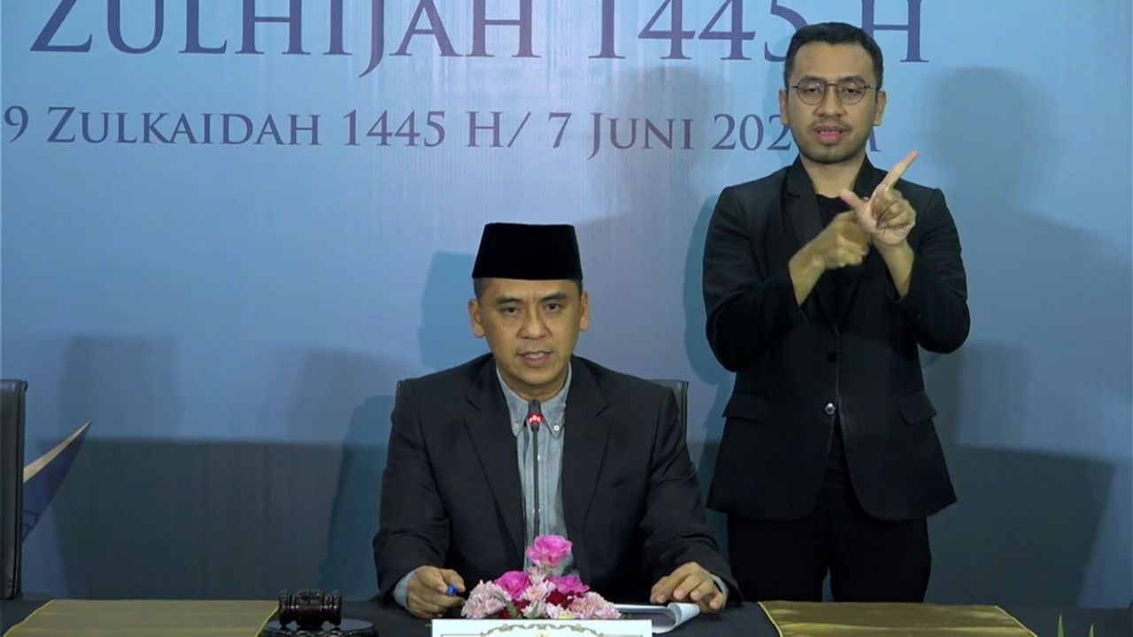 Pemerintah Tetapkan Hari Raya Iduladha 1445 H Jatuh pada 17 Juni 2024