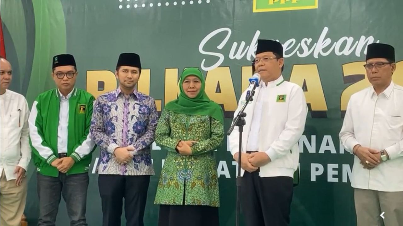 PPP Resmi Dukung Khofifah-Emil Dardak di Pilgub Jawa Timur 2024