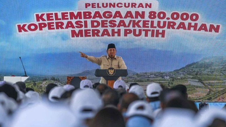 Presiden Prabowo Resmi Luncurkan 80 Ribu Unit Koperasi Desa Merah Putih