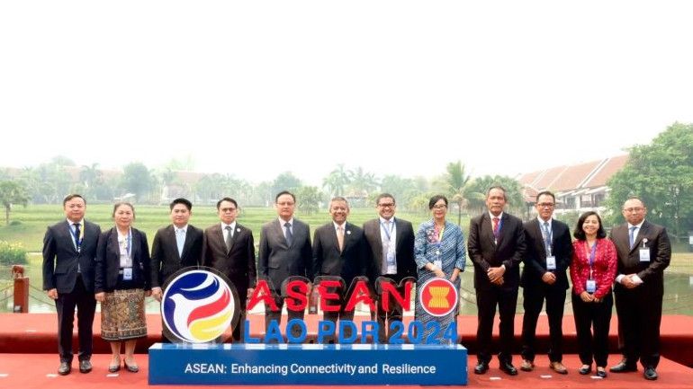 Dukung Kekuatan ASEAN, Indonesia Hibahkan Rp6,5 Miliar ke Laos