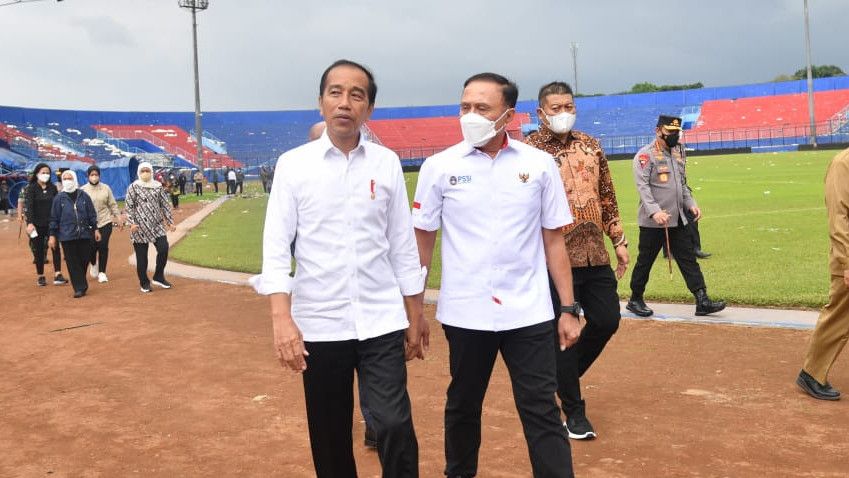 Iwan Bule Puji Jokowi Usai Tinjau Stadion di Malang: Di Tengah Kesibukannya Beliau Meninjau Langsung Kanjuruhan