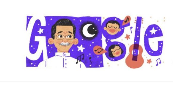 Pencipta Lagu Anak Abdullah Totong Mahmud Ditampilkan dalam Google Doodle