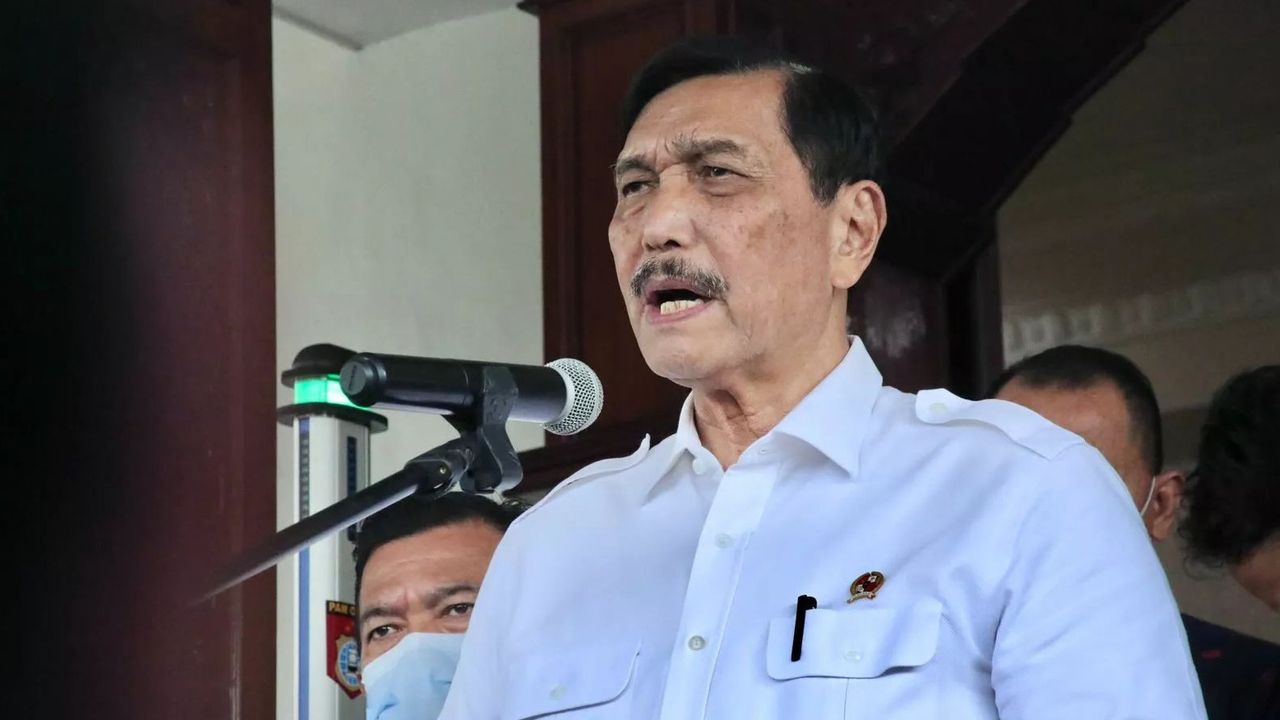 Jakarta Masuk PPKM Level 3, Luhut: Bukan Karena Tingginya Kasus COVID