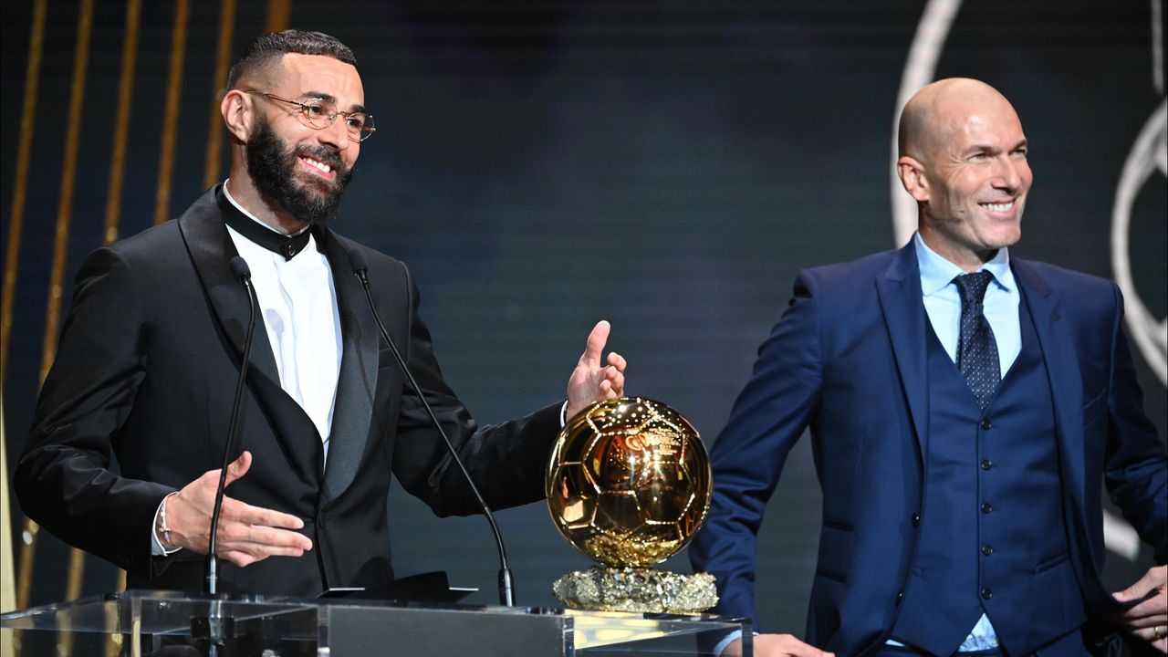 Kalahkan Sederet Bintang Topt, Ungkapan Hati Karim Benzema Raih Ballon d'Or Pertama