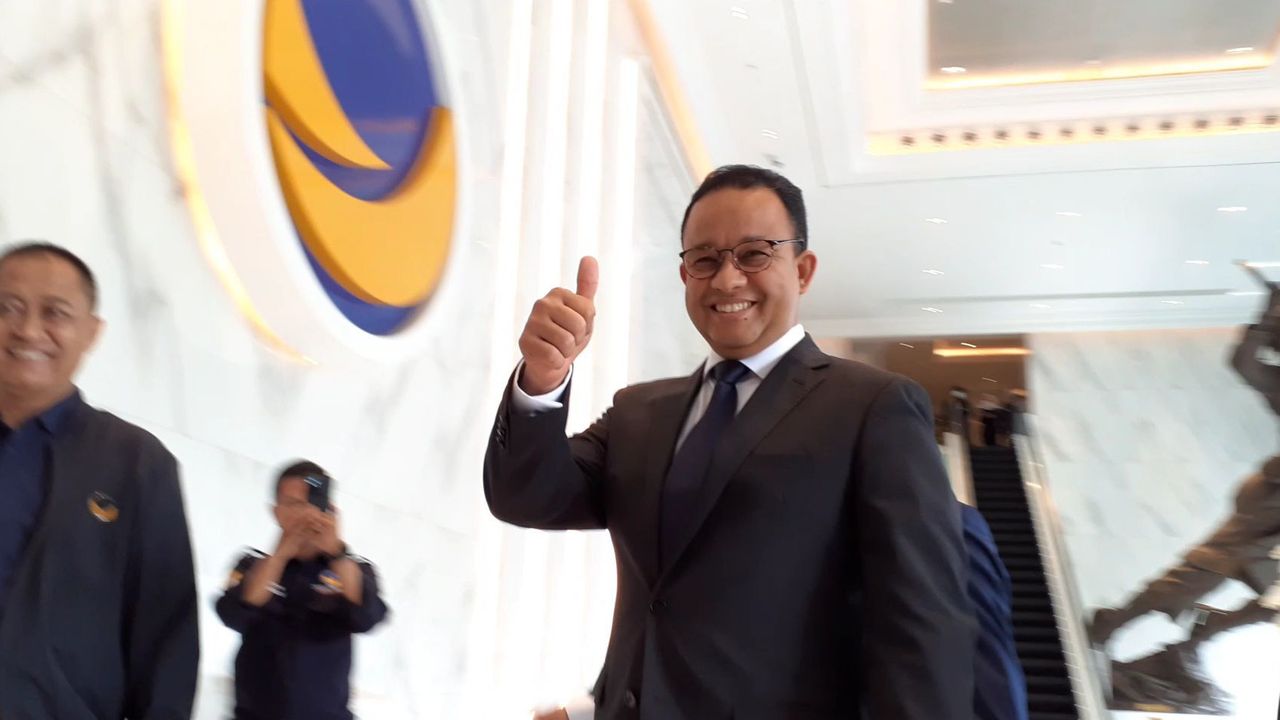 Anies Bakal Hadiri Acara Peluncuncuran 'NasDem Memanggil'