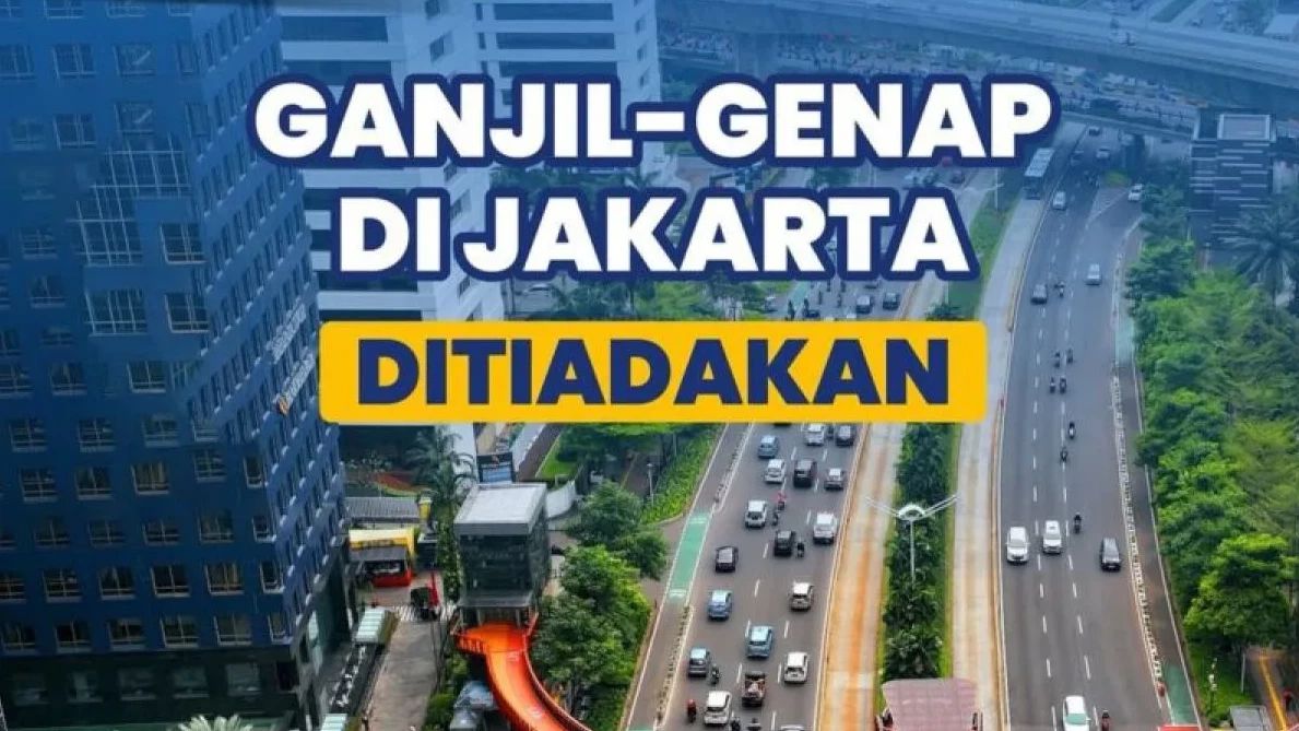 Peraturan Ganjil Genap Ditiadakan Selama Libur Lebaran 8-15 April