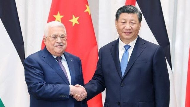 Berkunjung ke China, Presiden Palestina Jadi Pemimpin Negara Arab Pertama yang Diterima Xi Jinping