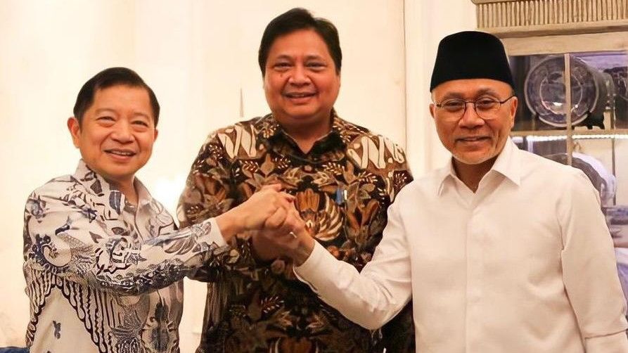 Bikin Koalisi 'Indonesia Bersatu', Strategi Golkar Bersolek Depan Jokowi?