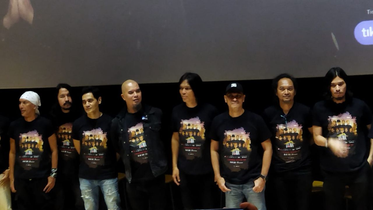 Rayakan 30 Tahun Berkarier, Dewa 19 Gelar Konser Full Team di Candi Prambanan