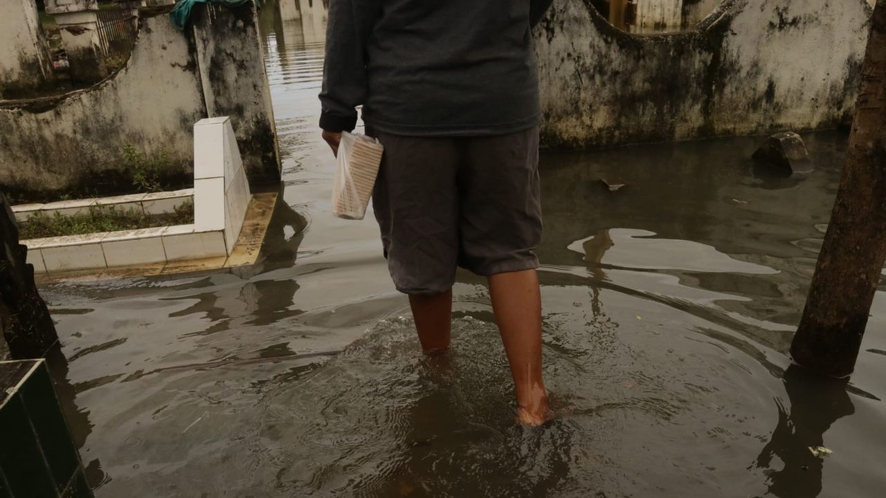 Tergenang Air Hujan, Kompleks Makam Raja-Raja Gowa Berubah Jadi 'Kolam Ikan'