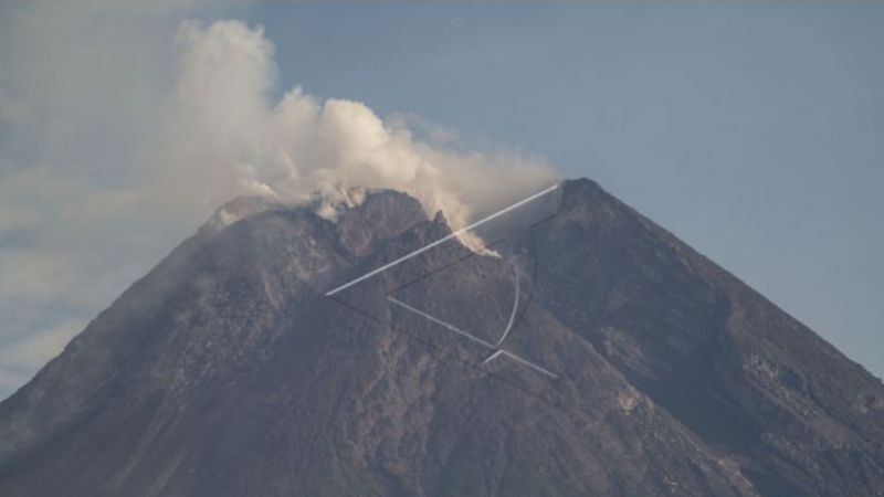 Gunung Merapi Berstatus Level III Siaga, Volume Kubah Lava di Tengah Kawah Capai Tiga Juta Meter Kubik