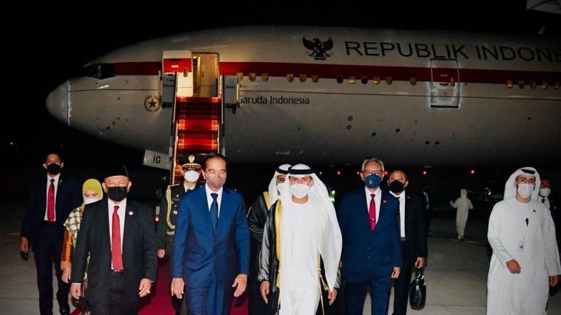 Jokowi Kunjungi UEA Temui Pangeran Mohammed bin Zayed hingga Pegusaha