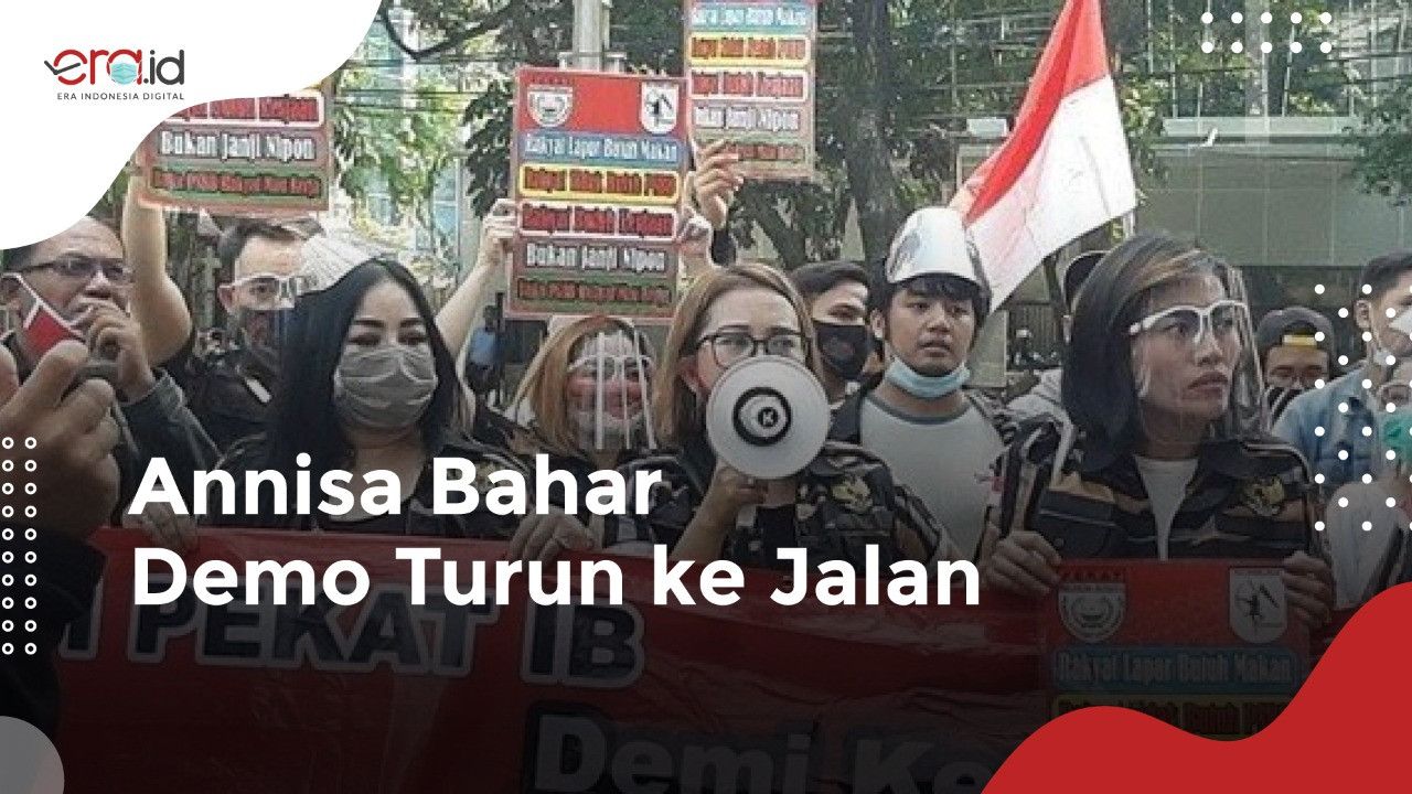 Pedangdut Annisa Bahar Turun ke Jalan Tuntut Hiburan Malam Segera Dibuka