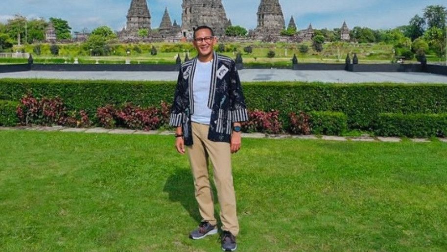 Menparekraf Sandiaga Uno Minta Bunda Corla Promosikan Pariwisata Indonesia
