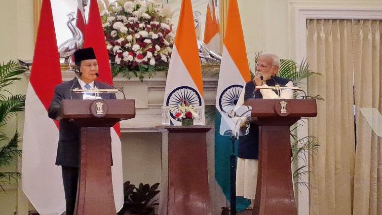 Prabowo Ajak Pemerintah India Jalin Kerjasama Investasi Infrastruktur dan Ekonomi