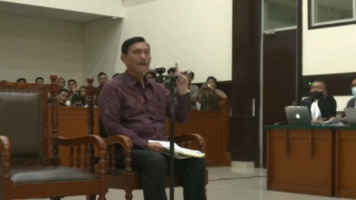 Di Sidang Haris-Fatia, Luhut Ngaku Sakit Hati Dipanggil Lord: Saya Tidak Terima, Tak Ada Kebebasan Absolut!