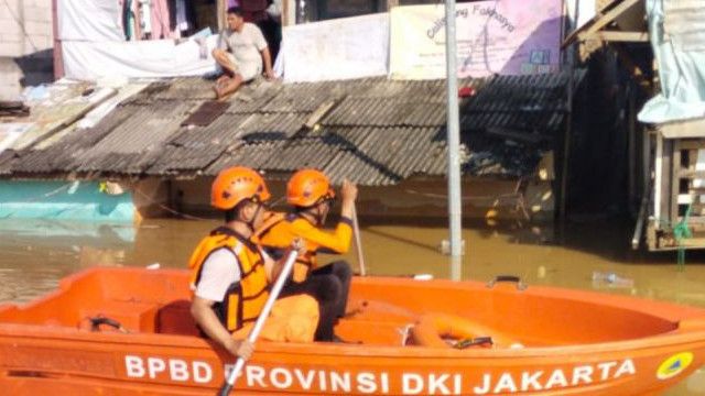 Imbas Hujan Kemarin, 49 RT di Jaksel dan Jaktim Terendam Banjir