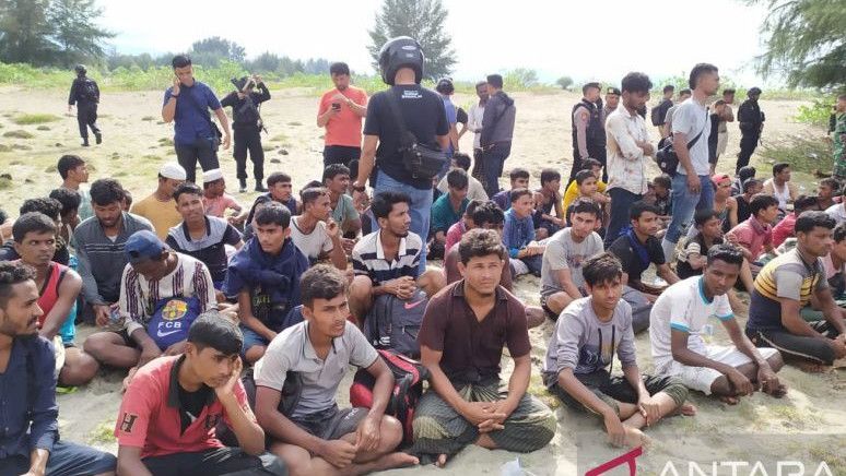 Kemenkumham Pertimbangkan Aspek Kemanusiaan Tangani Pengungsi Rohingya, Pastikan Hanya Sementara di Indonesia