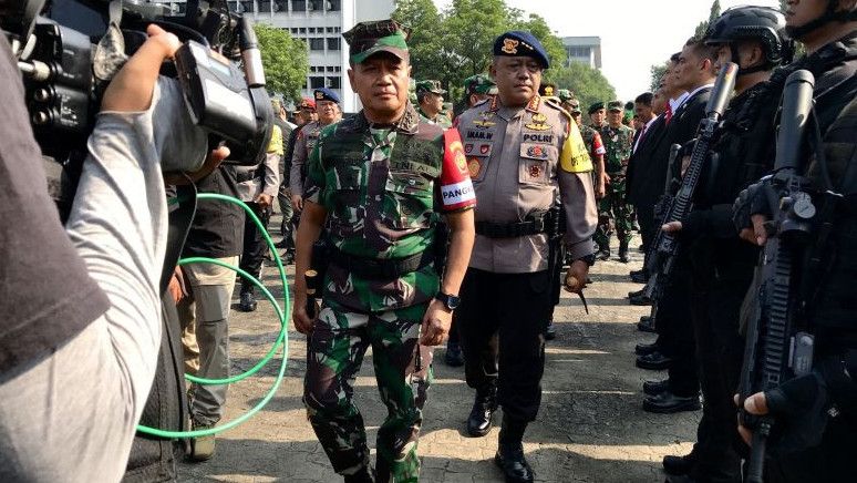 TNI-Polri Siapkan Sniper, Satuan Antiteror hingga Satuan Siber Jaga Paus Fransiskus