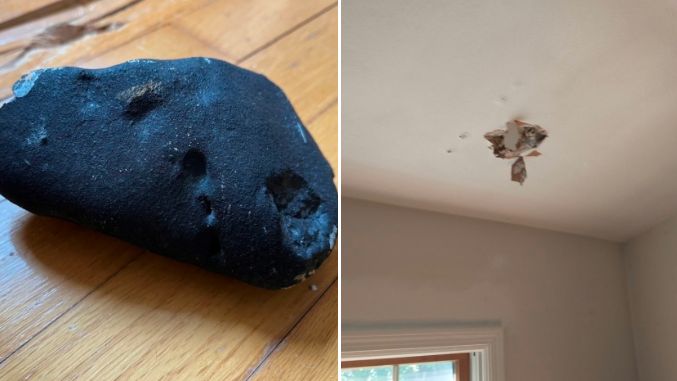 Pecahan Meteor Jatuh di Rumah Warga Amerika Serikat, Tak Ada Korban Jiwa