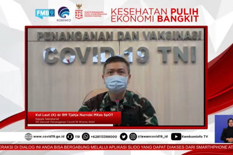 Tak Lagi Tampung OTG COVID-19, Keterisian RS Wisma Atlet Lebih dari 80 Persen