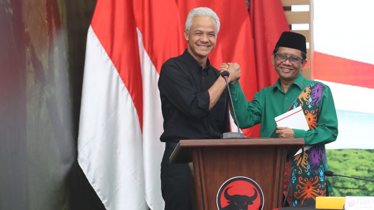 Pasangan Capres Ganjar-Mahfud MD Daftar ke KPU Kamis 19 Oktober 2023