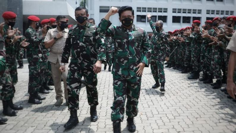 Pesan Terakhir Panglima TNI Marsekal Hadi Tjahjanto ke Prajurit Koopsgabsus: Terus Jaga Keutuhan NKRI
