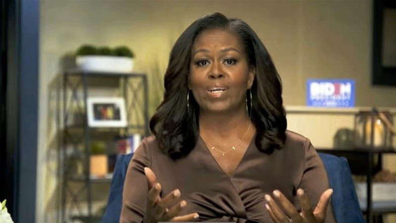 'Serangan' Michelle Obama Kepada Trump Jelang Pilpres AS