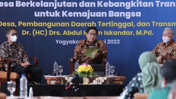 Kembangkan Transmigrasi Modern, Menteri Desa Abdul Halim: Transmigran Tak Lagi Bawa Cangkul dan Sabit