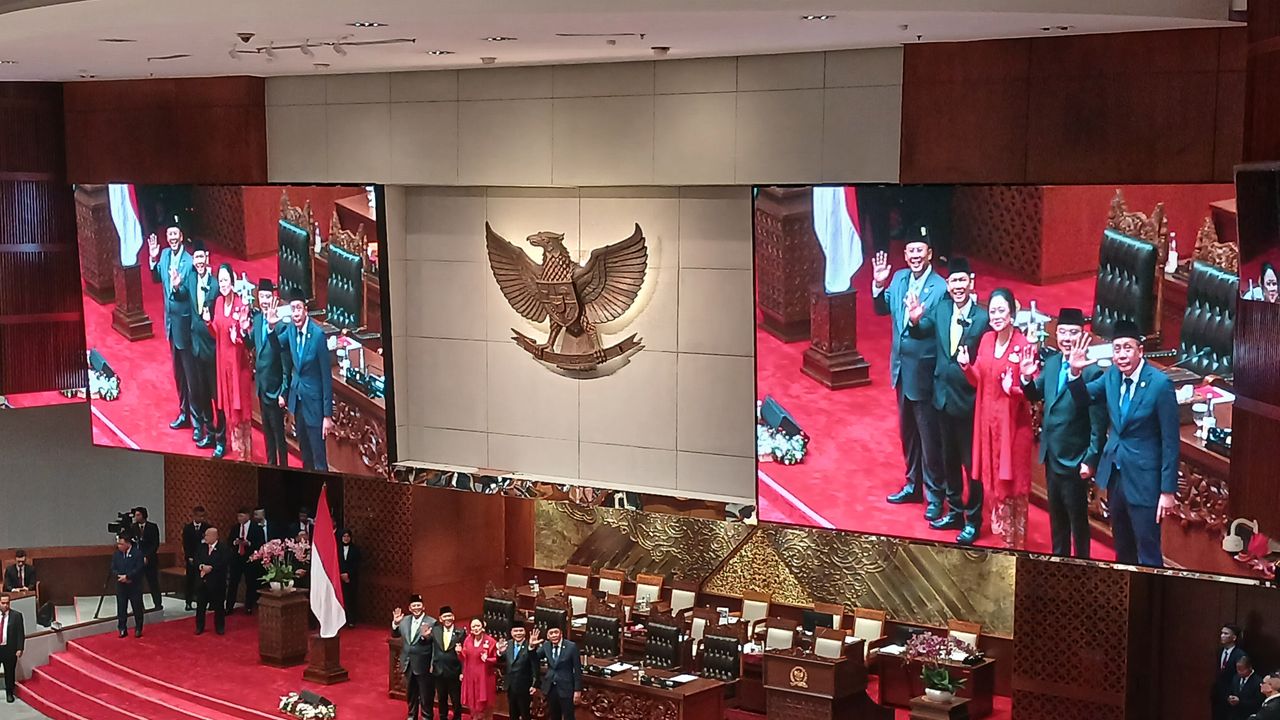 Puan Maharani Jadi Ketua DPR Dua Perode, Berikut Susunan Lengkap Pimpinan DPR