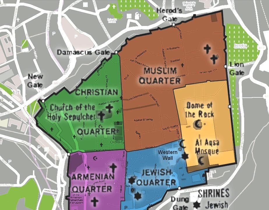 Pembagian wilayah Yerusalem