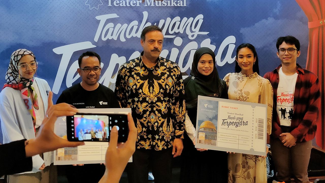 Suarakan Kemanusiaan, Teater Musikal untuk Palestina Bertajuk Tanah Yang Terpenjara