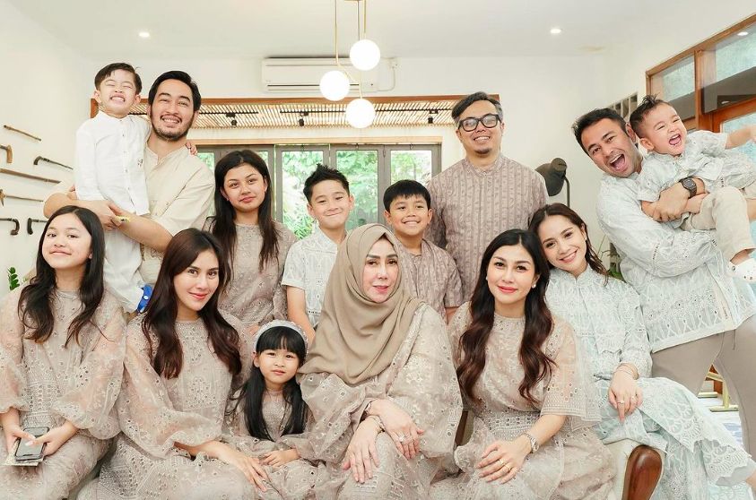 Keluarga Raffi Ahmad Rayakan momen Lebaran 2024