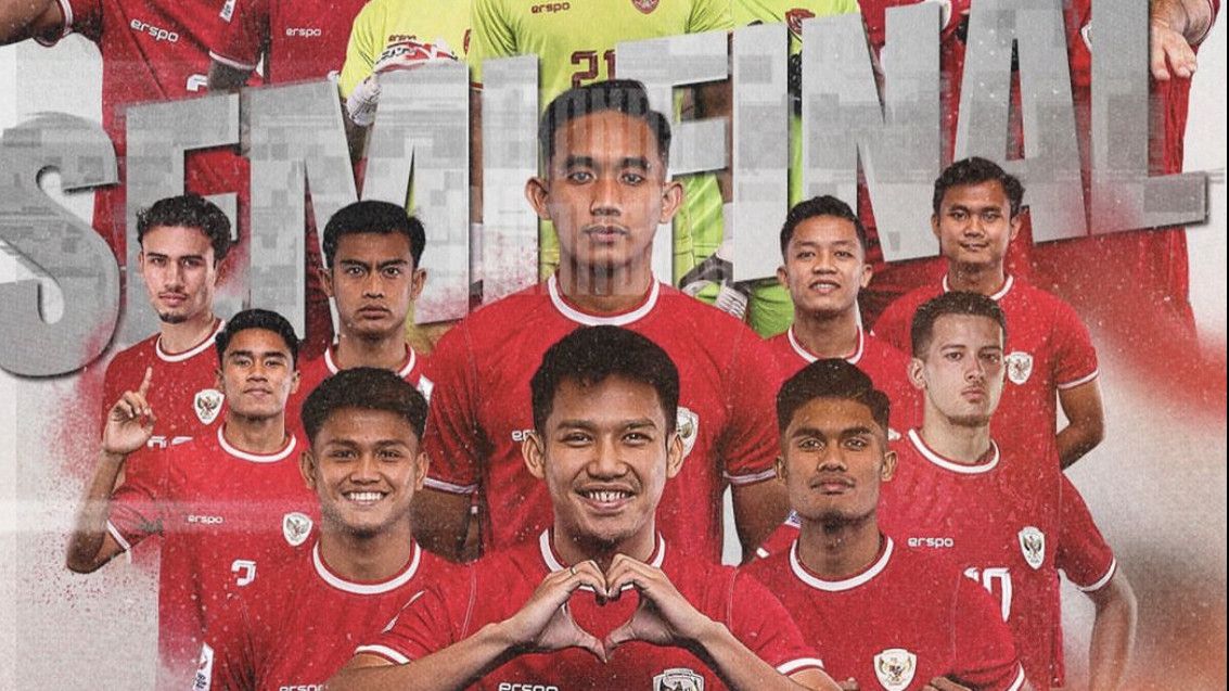 Timnas Indonesia Lolos Semifinal Piala Asia U-23 2024, Sejumlah Selebriti Ikut Merayakan