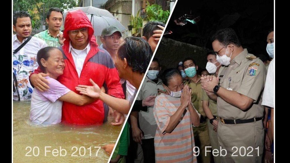 Anies Baswedan Pamer Cipinang Melayu Tak Lagi Banjir